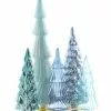 Cody Foster Heavenly Blue Candy Glass Trees, Large New!