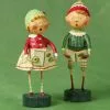 Henry And Holly Come Caroling Figurine, Lori Mitchell