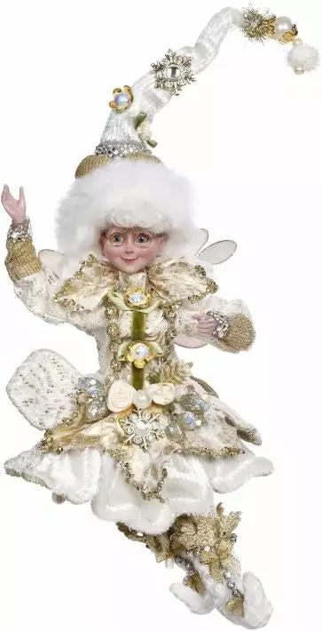 New! Mark Roberts Holly Pearl Princess Fairy - 10" 3 New! Mark Roberts Holly Pearl Princess Fairy - 10"