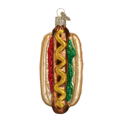 Old World Christmas Hot Dog Ornament