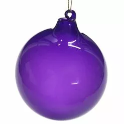 Winward Jim Marvin Ornaments Jim Marvin Lavender Bubblegum Glass Ornaments