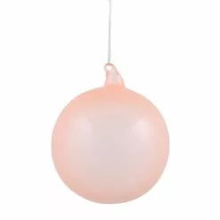 Winward New! Jim Marvin Light Coral Bubblegum Glass Ornaments