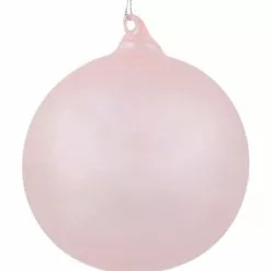 Winward Jim Marvin Light Pink Pearl Glass Ball Ornaments New!