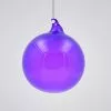 TheHolidayBarn.com New! Jim Marvin Light Purple Bubblegum Glass Ornaments