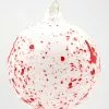Winward New! Jim Marvin Peppermint Splash Glass Ball Ornaments