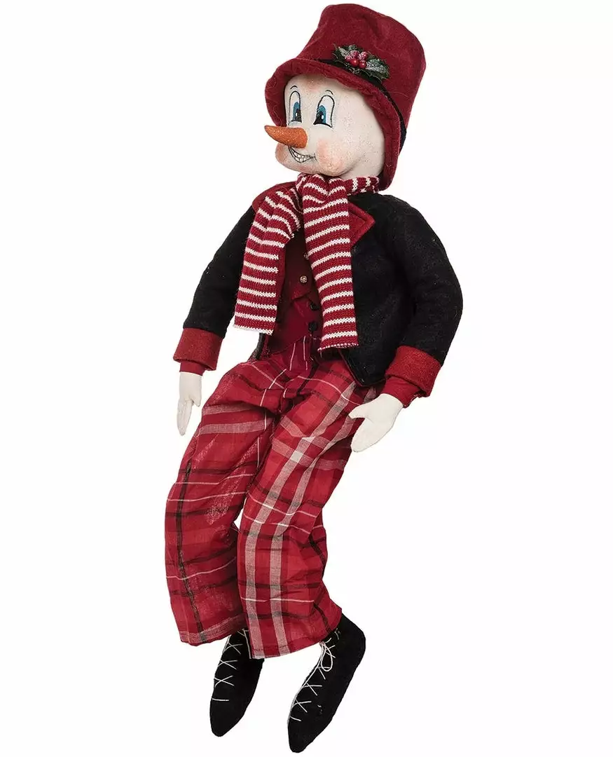 Joe Spencer Ashland Snowman Doll 3 Joe Spencer Ashland Snowman Doll