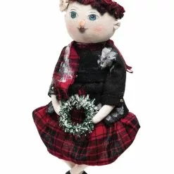 Joe Spencer New! Belinda Ornament Head Doll