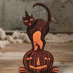 Bethany Lowe Jack-O On Jack O'Lantern Dummy Board