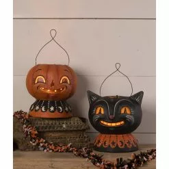 Bethany Lowe Magic Pumpkinny Lantern, Paper Mache New!