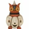 Bethany Lowe Owlbert Pumpkin Carriage New!