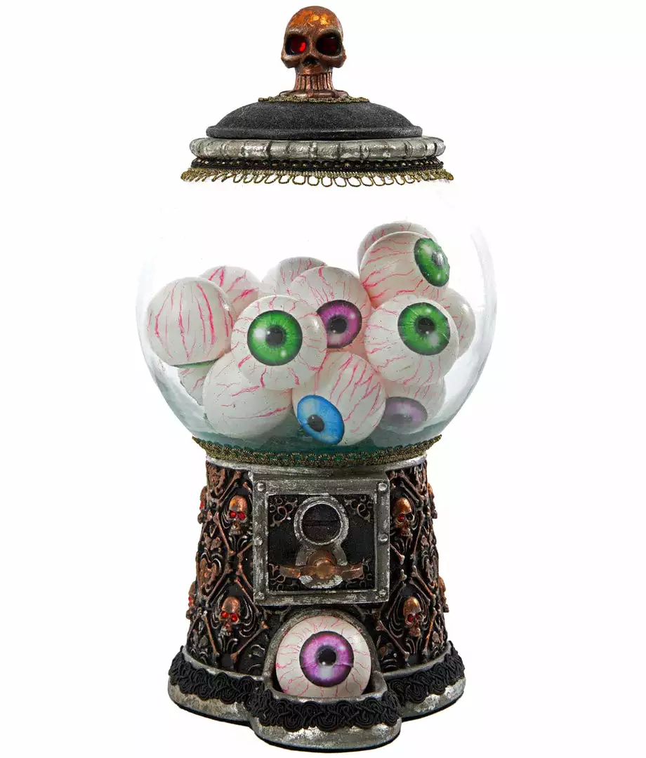 Katherine's Collection Eyeball Gum Machine Prop New! 3 Katherine's Collection Eyeball Gum Machine Prop New!