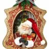 New! Katherine's Collection Santa Shadowbox