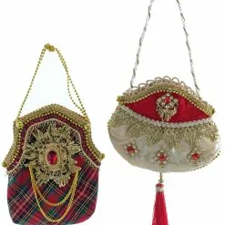 New! Katherine's Collection Christmas Wishes Purse Ornaments