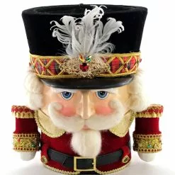 Katherine's Collection Christmas Wishes Nutcracker Candy Container