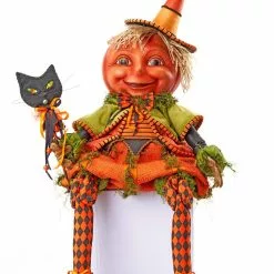 New! Katherine's Collection Pumpkin Doll