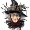 Katherine's Collection Which Way To Witchville Witch Wall Piece