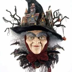 Katherine's Collection Which Way To Witchville Witch Wall Piece