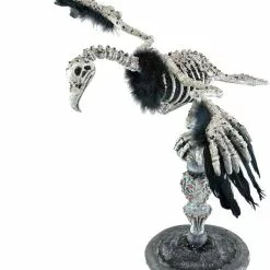 Katherine's Collection Vulture Skeleton On Staff