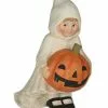 Bethany Lowe Little Ghost Gabby With Pumpkin
