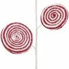 Mark Roberts Lollipop Spray - Red & White Swirl - Set Of 3