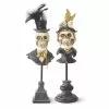 TheHolidayBarn.com Lord & Lady Skeleton Bust New!