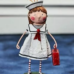 Lori Mitchell Bon Voyage Girl Figurine