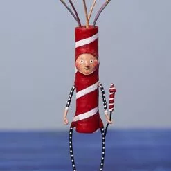 Sparky Firecracker Figurine - Lori Mitchell
