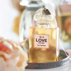 Raz New! Love Potion No 9 Perfume Bottle Ornament