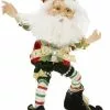 Mark Roberts Candy Cane Elf - 13" 1 Mark Roberts Candy Cane Elf - 13"