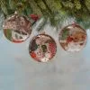 Bethany Lowe Retro Christmas Disc Ornaments New!