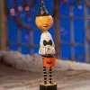 Bethany Lowe New! Trixie Pumpkin Girl Figurine