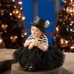 Bethany Lowe Mime Madeline Figurine New!