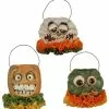 Bethany Lowe Monster Mash Buckets, Mini New!