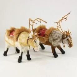Cody Foster North Pole Reindeer - Wool Felt Christmas