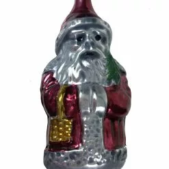 Nostalgie Christbaumschmuck Christmas Vintage Patina Belsnickel Santa Ornament