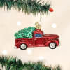 Old World Christmas Old Truck With Tree Ornament 1 Old World Christmas Old Truck With Tree Ornament