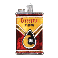 Old World Christmas Vintage Oil Can Ornament