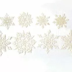 Creative Co-Op Paper Snowflake Cutouts, 16 - Snowflakes