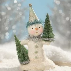 Bethany Lowe Party In Green Snowman
