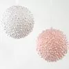 Katherine's Collection Pearl Ball Ornaments, Pink & White New!