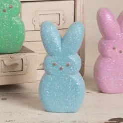 Bethany Lowe Peeps® Blue Bunny Figurine, 6" New!
