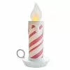 TheHolidayBarn.com Large Peppermint Swirl Candle, 17.5"