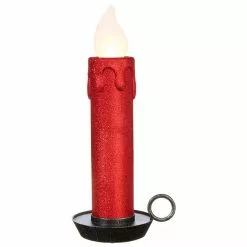 Raz Large Red Christmas Candle, 22.5"