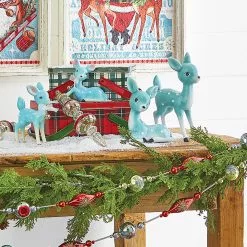 Raz New! Retro Turquoise Deer