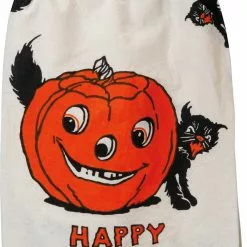 Primitives By Kathy Retro Happy Halloween Towel New!