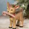 Bethany Lowe New! Retro Reindeer With Candy Cane
