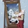 The Holiday Barn Christmas Music Boxes Santa Painting Music Box 2 The Holiday Barn Christmas Music Boxes Santa Painting Music Box