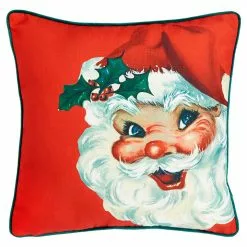 Raz Retro Santa Pillow