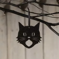 Bethany Lowe Scaredy Cat Silhouette Ornament