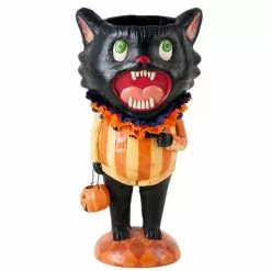 One Hundred 80 Degrees Sassy Cat Container Halloween